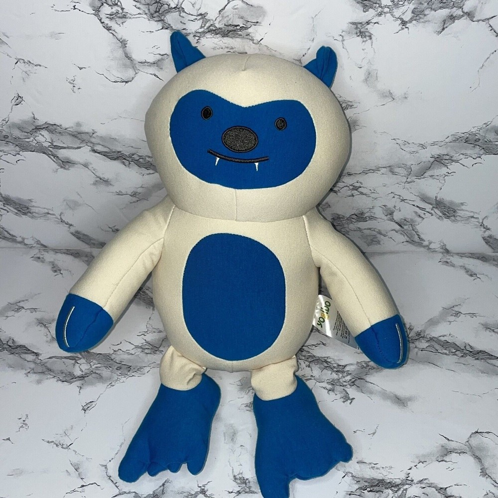 RARE Yeti Toy Plush Sensory Calm Stress Bean Bag Stuffed Animal Kids Toy 11"